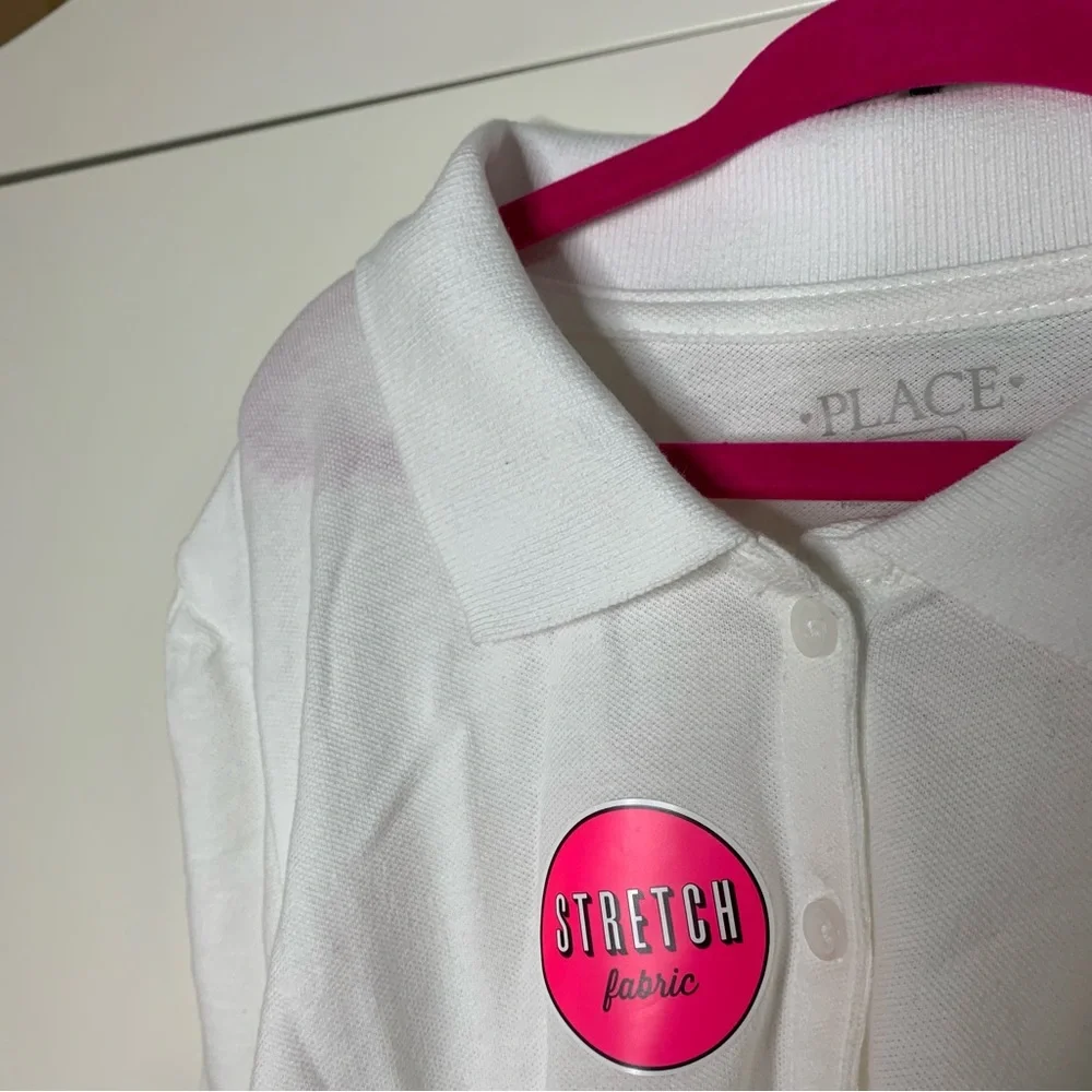 NWT The Children’s Place Long Sleeve Polo School Uniform Shirt